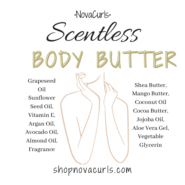 "Scentless" All Natural Body Butter